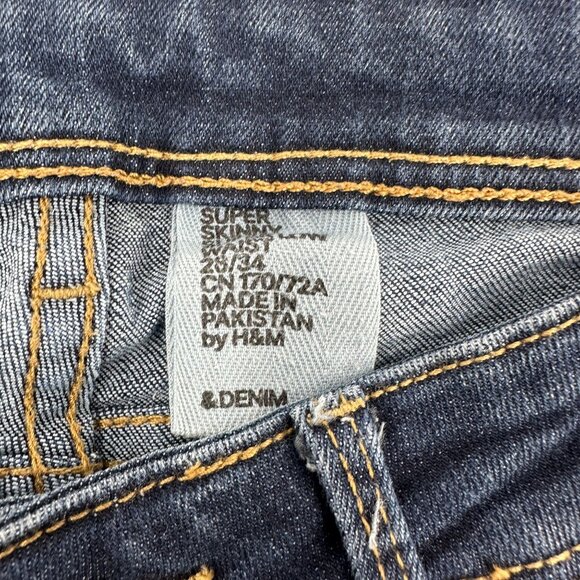 Womens H&M Super Skinny &Denim Jeans - Picture 5 of 8